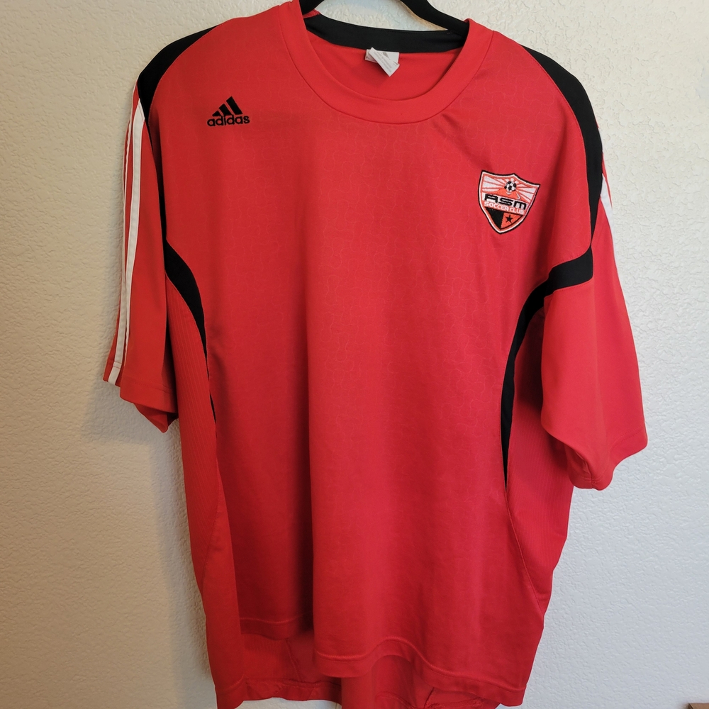 Adidas Red Soccer Jersey